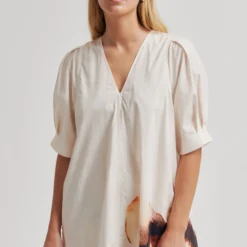 Adrienna Maxi Dress, eggnog