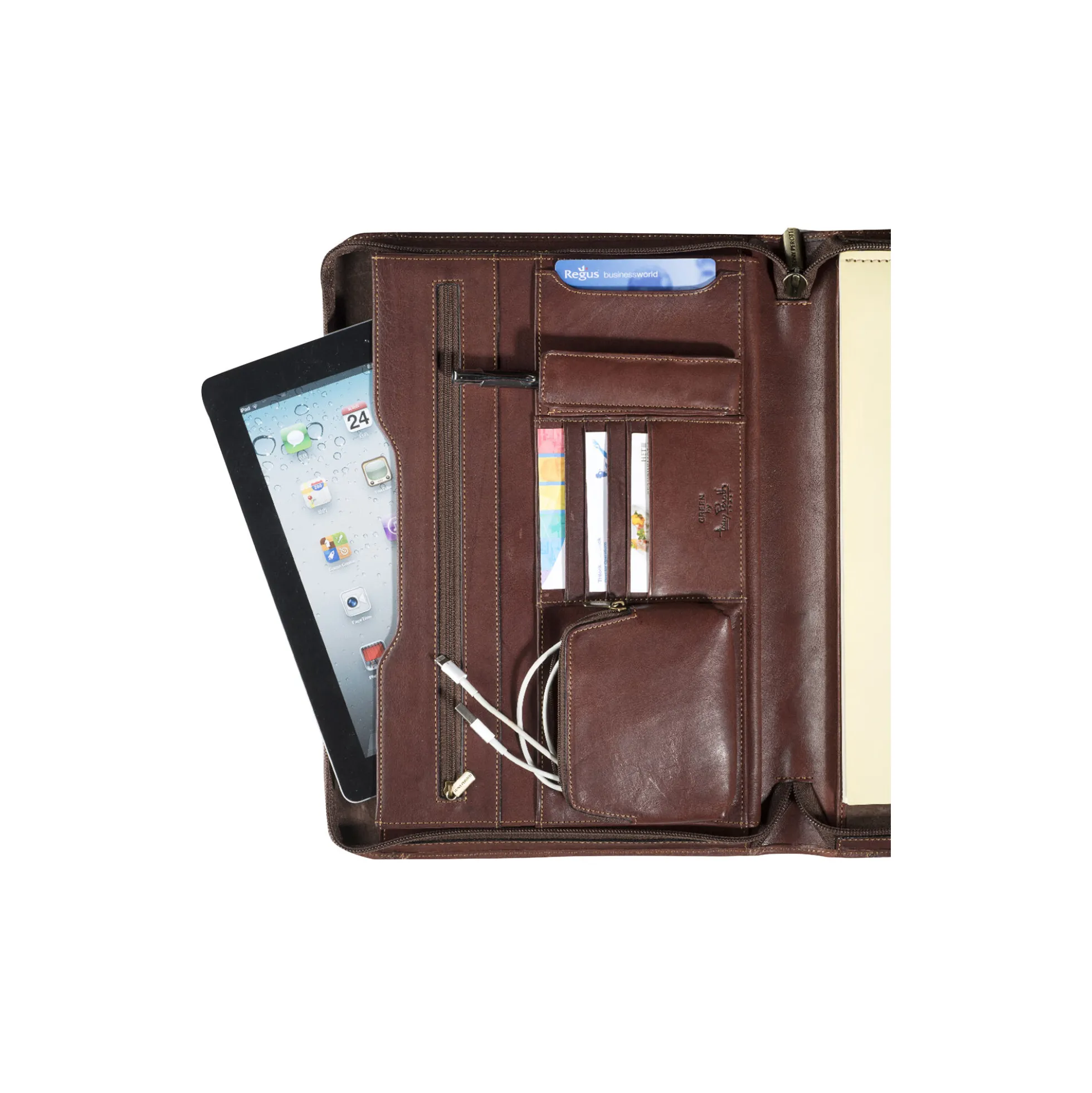 A4 Folder, dark brown