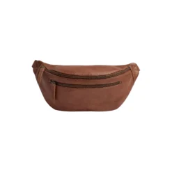 AiloMBG Bum Bag, Soft Vintage, cognac w/br. gold