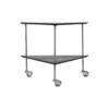 AJ trolley sidebord, sort