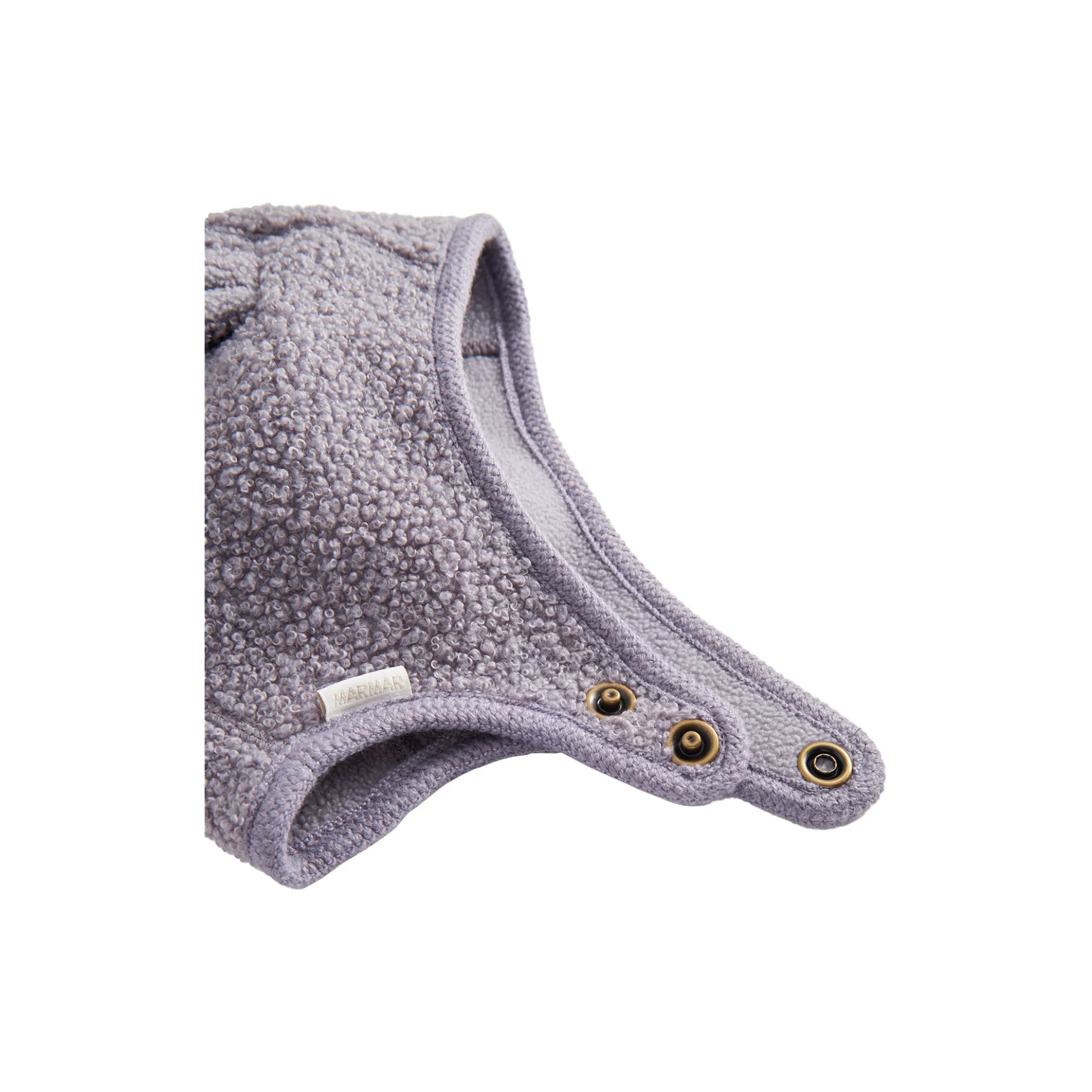 Aki Lamb Hat, purple suede
