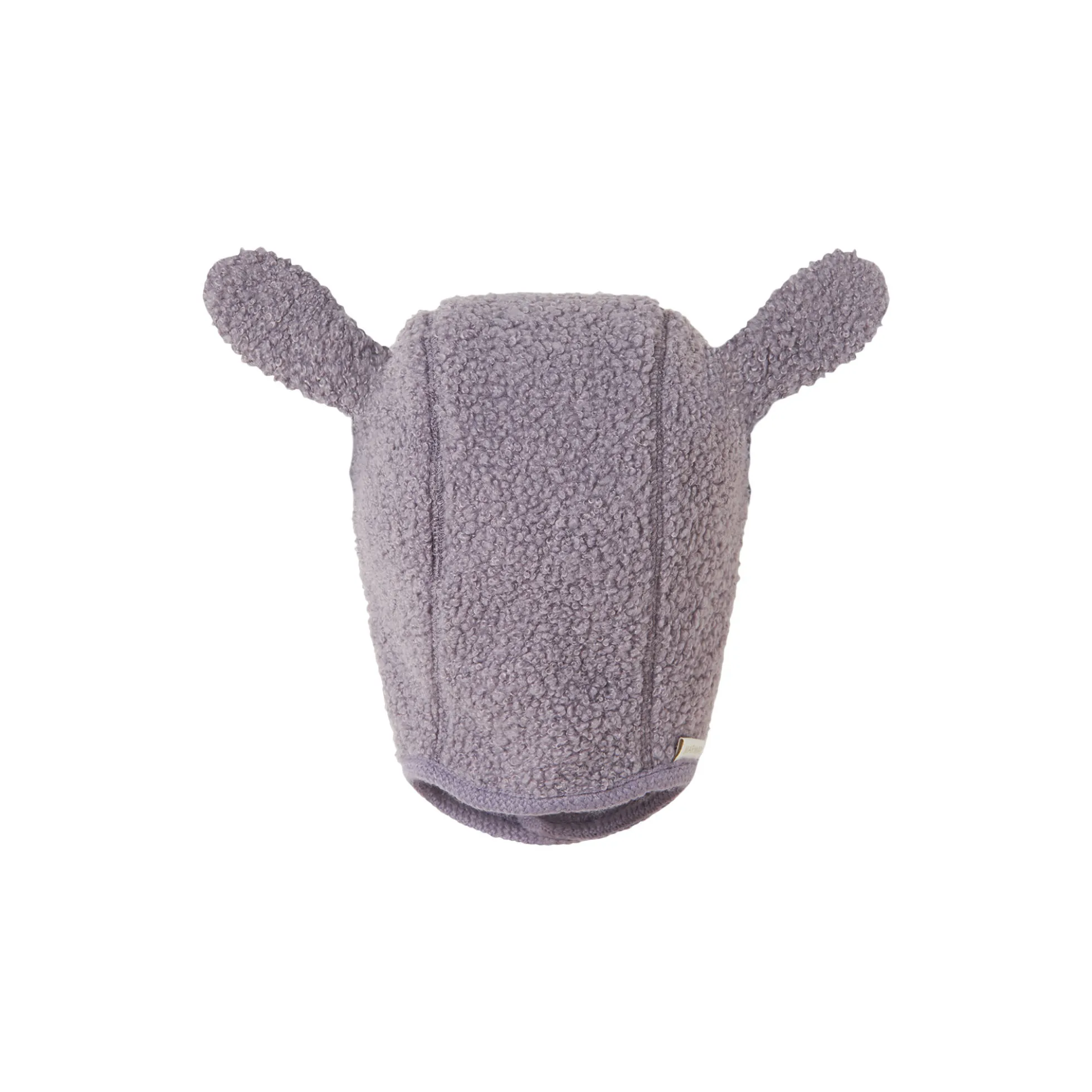 Aki Lamb Hat, purple suede