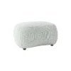 Alba Sofa Pouf, bouclé light blue