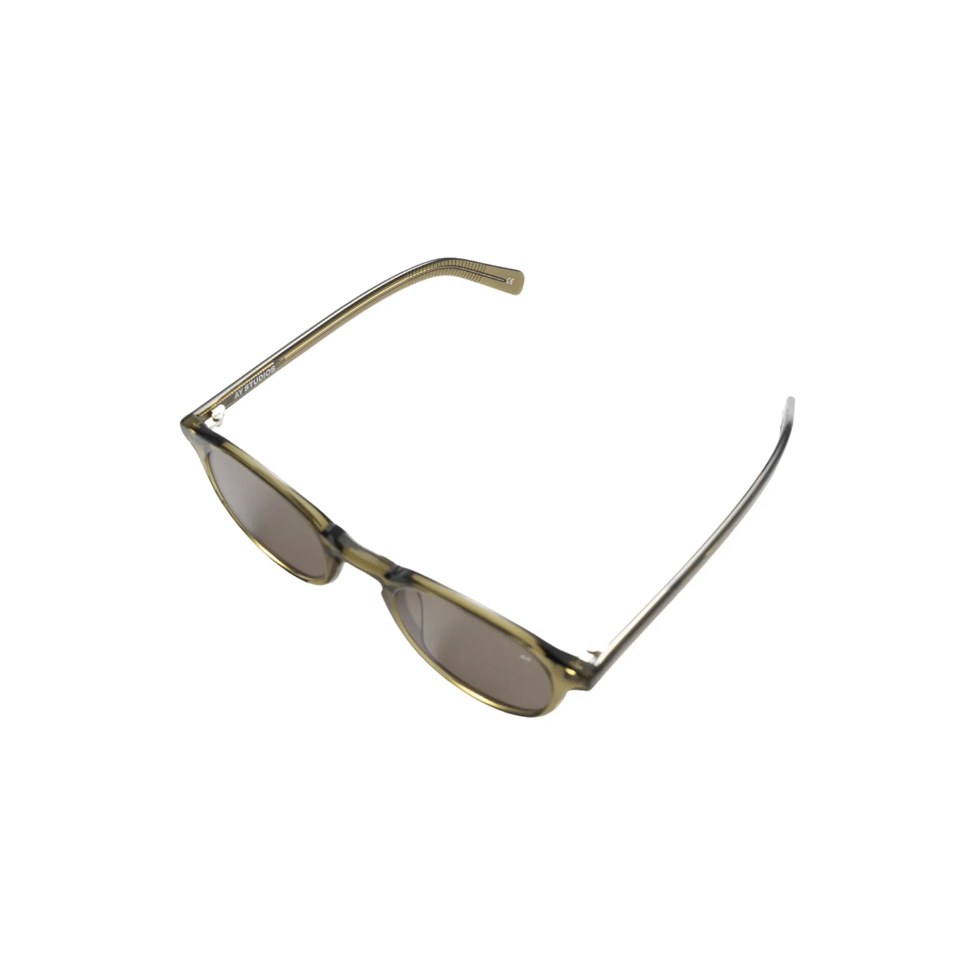 Alden Sunglasses, transparent green