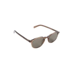 Alden Sunglasses, transparent coffee brown