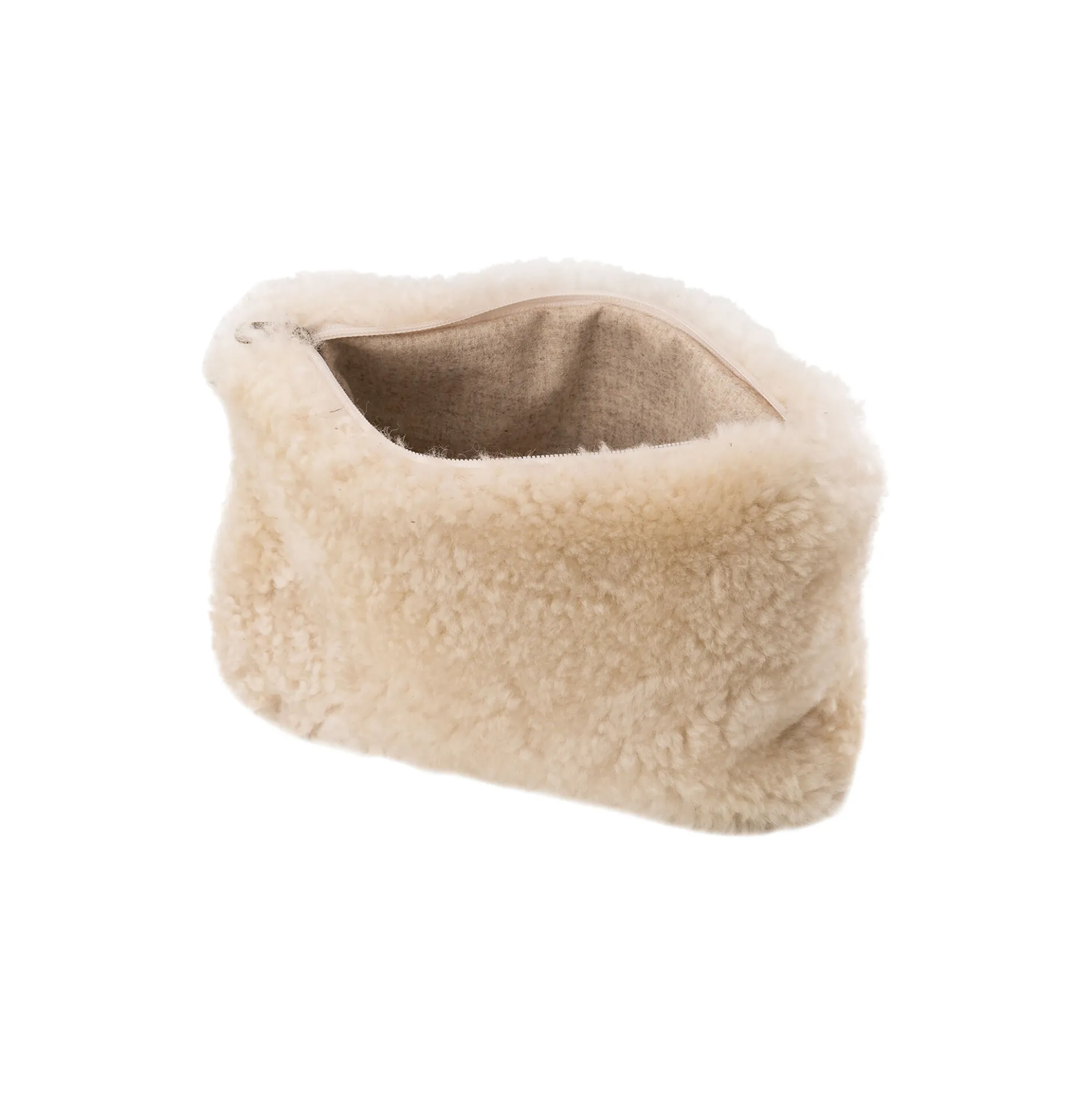 Ally clutch, creme