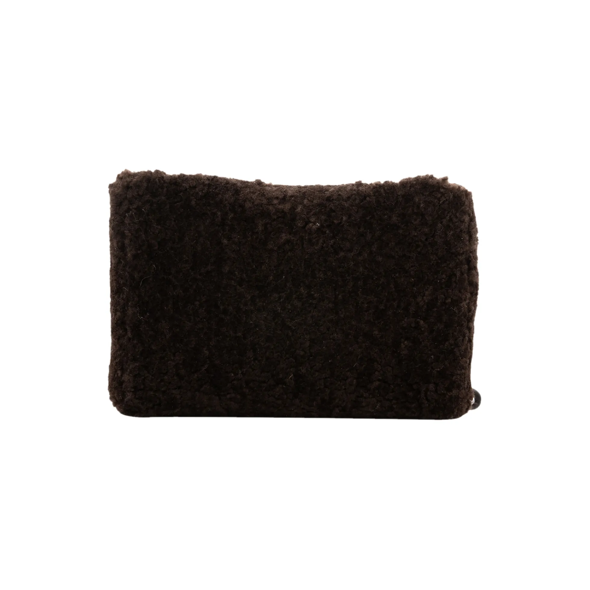 Ally clutch, dark brown