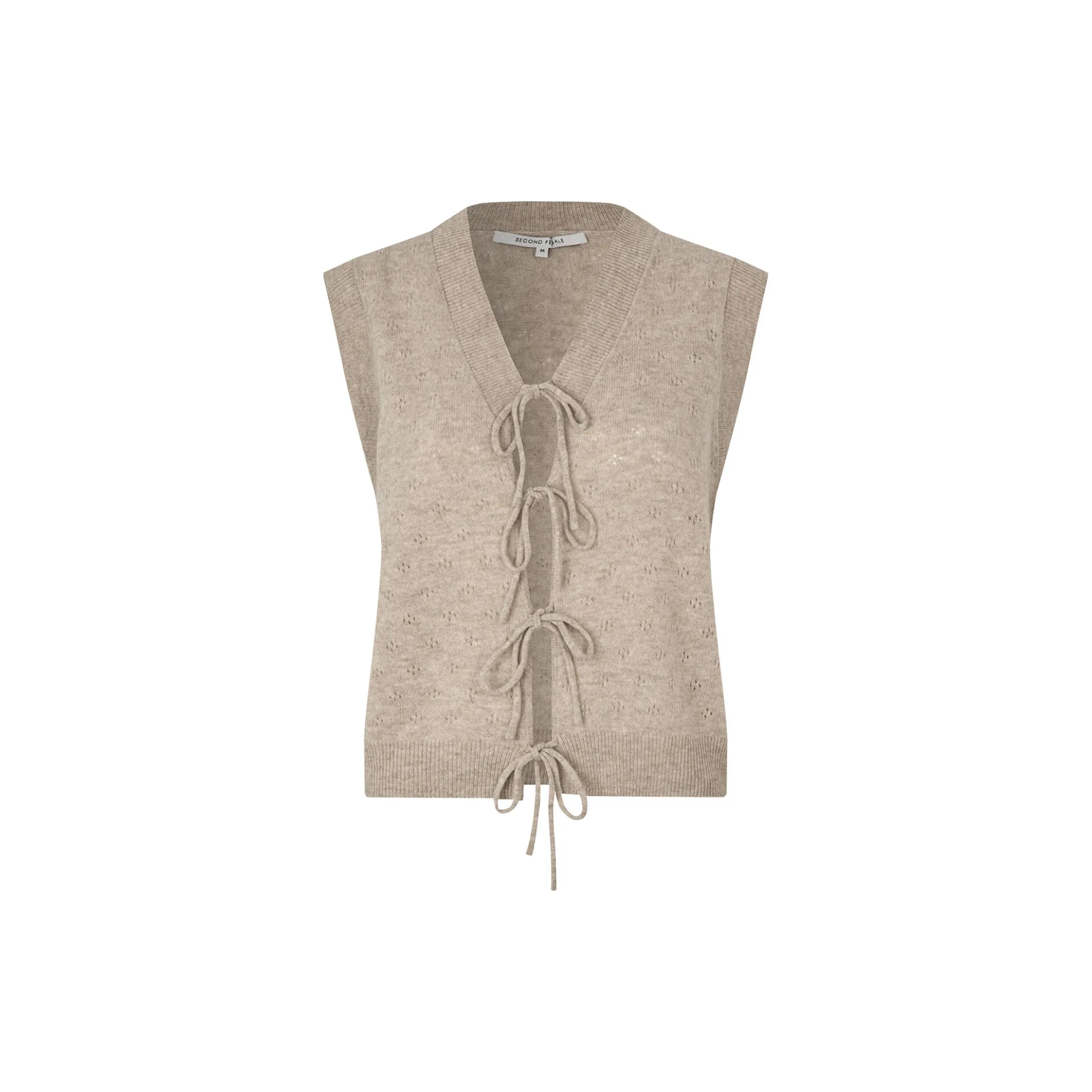 Amala Knit Vest, plaza taupe