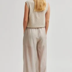 Amala Knit Vest, plaza taupe
