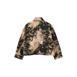 AmayaSW Boxy Denim Jacket, flower mix