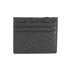 Amelie Card Holder, snake black
