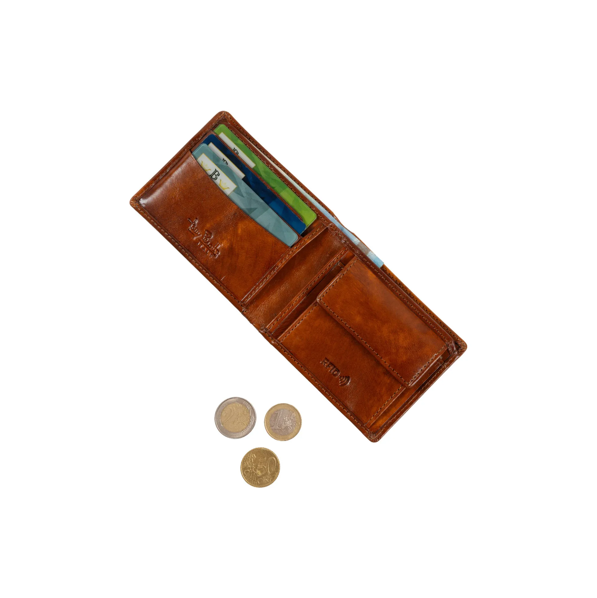 American Billfold Van Gogh, cognac