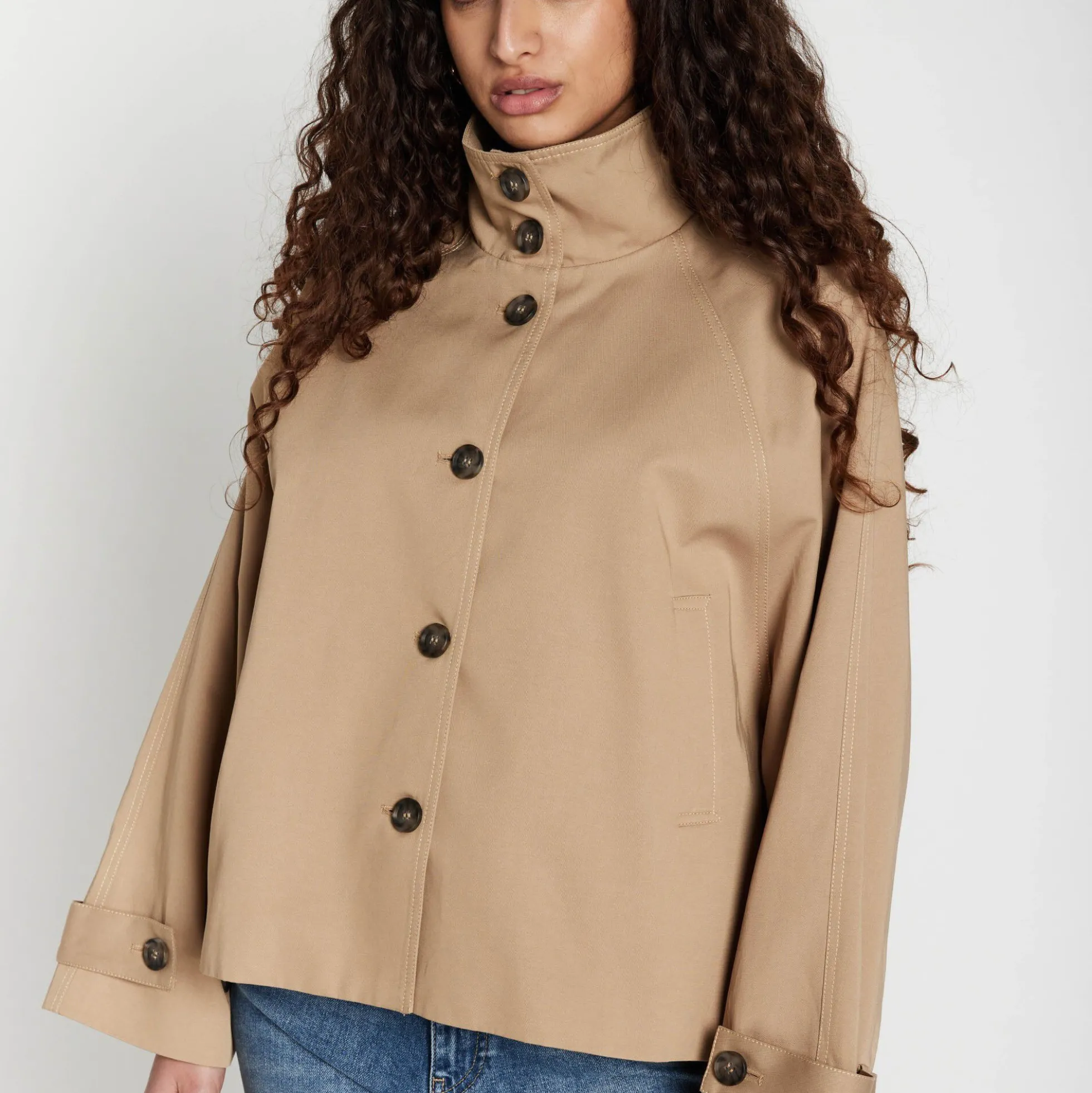 AmomumBBToma jacket, dark sand