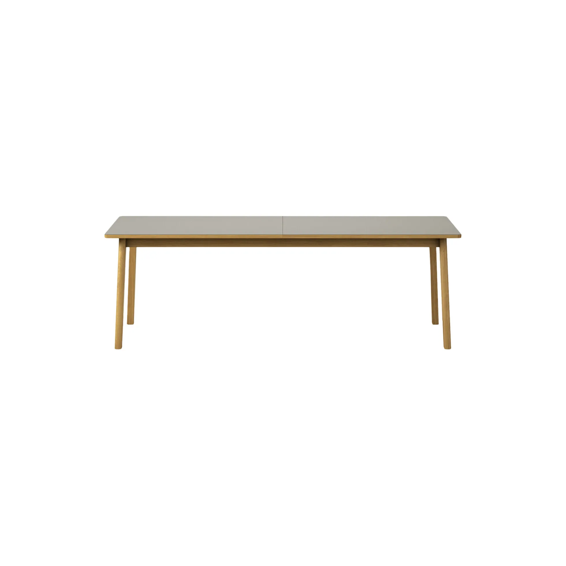 6490 Ana udtræksspisebord 220 cm, almond/oiled oak