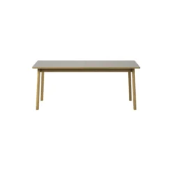 6491 Ana udtræksspisebord 180 cm, almond/oiled oak