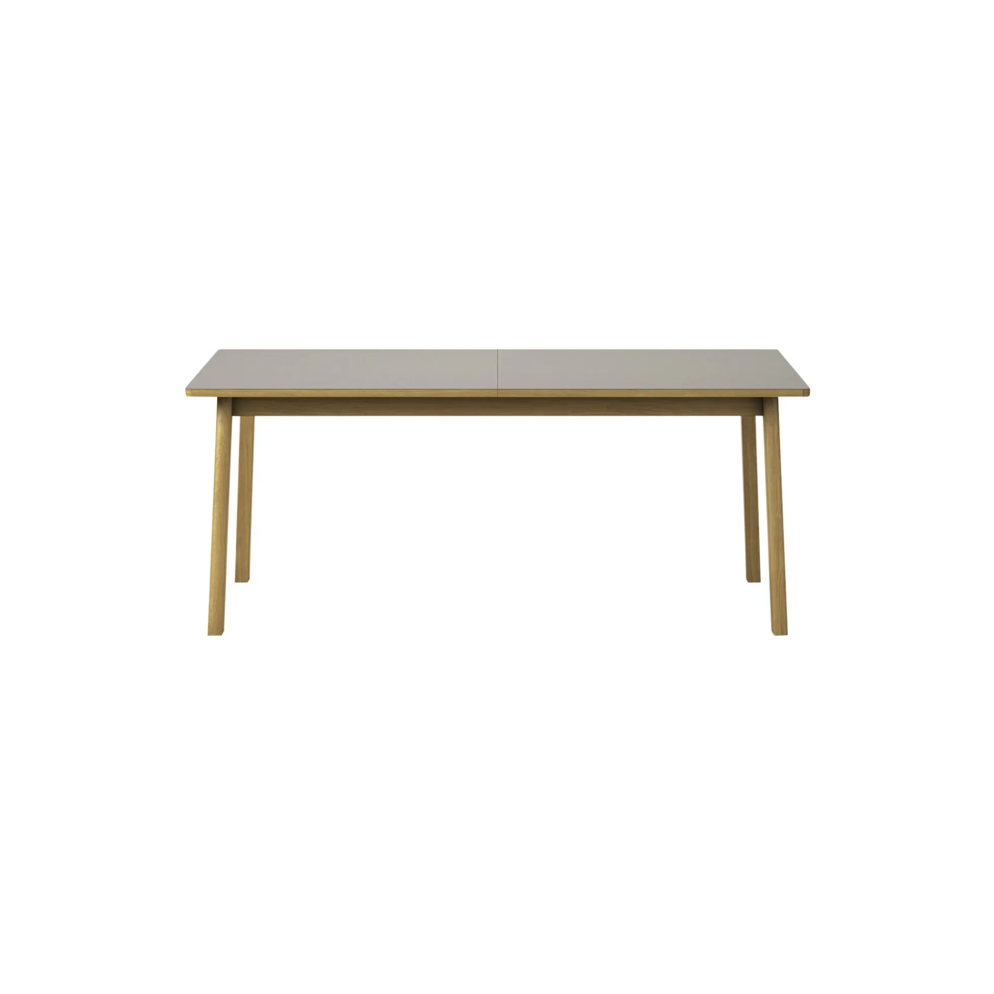 6491 Ana udtræksspisebord 180 cm, almond/oiled oak