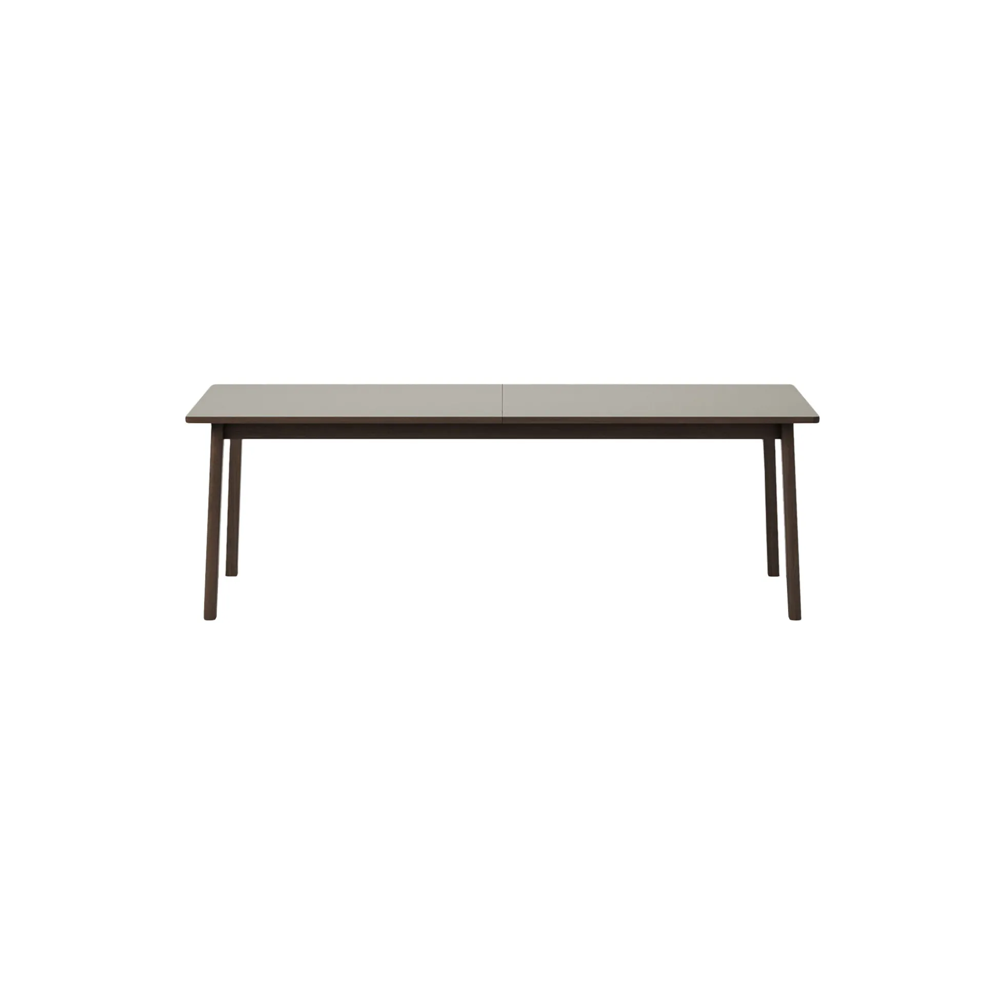 6490 Ana udtræksspisebord 220 cm, almond/smoked oak