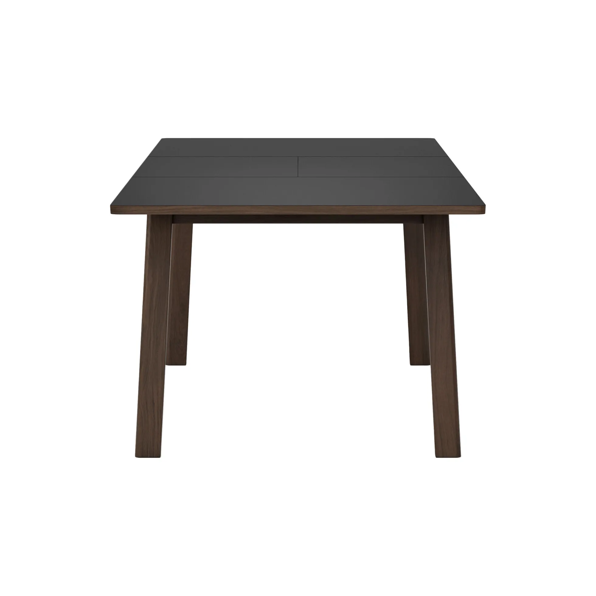 6490 Ana udtræksspisebord 220 cm, black/smoked oak