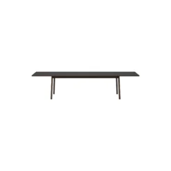 6490 Ana udtræksspisebord 220 cm, black/smoked oak