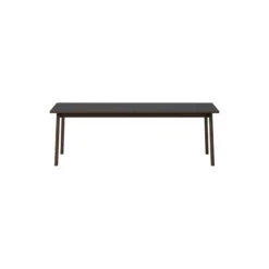 6490 Ana udtræksspisebord 220 cm, black/smoked oak