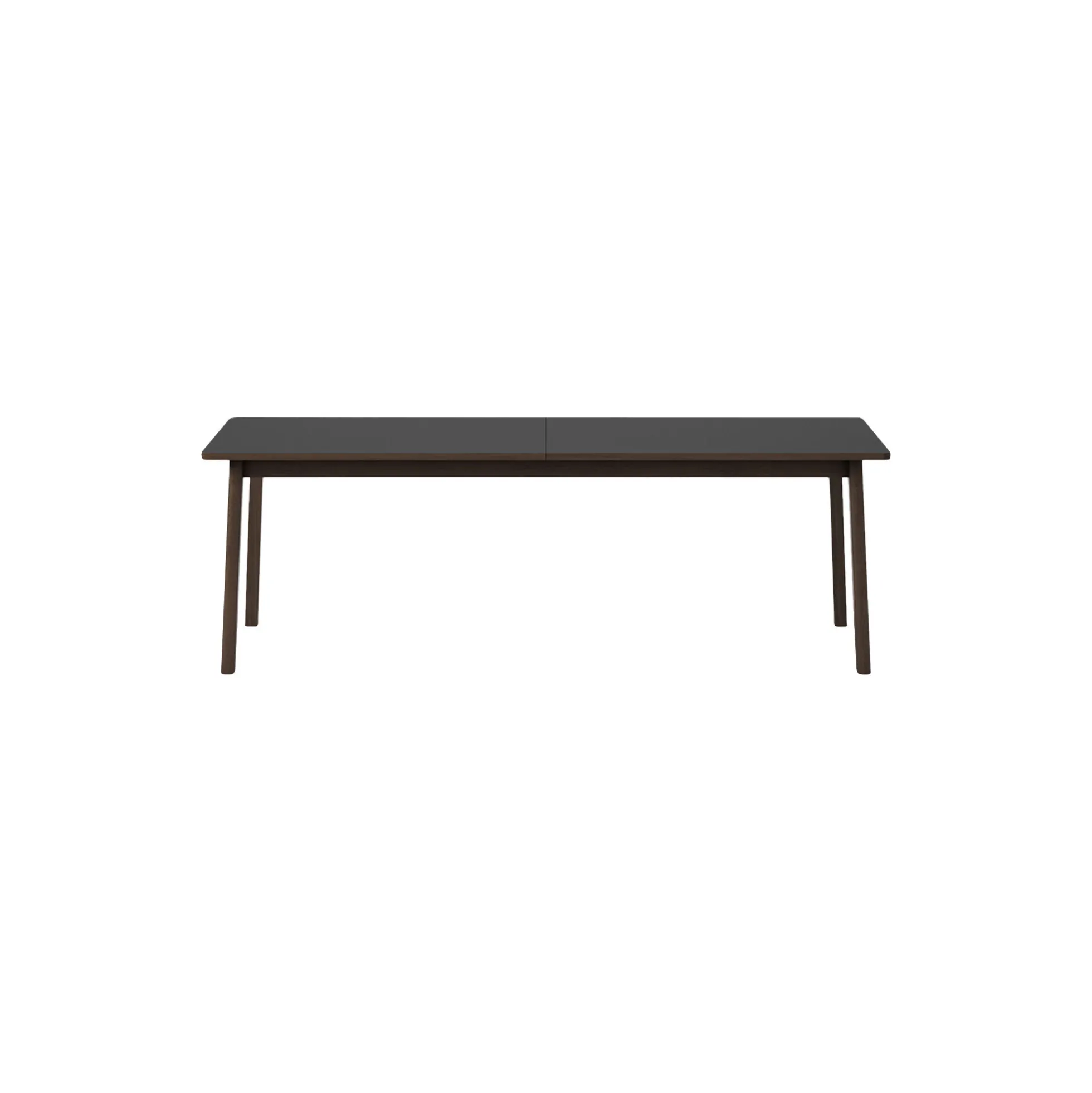 6490 Ana udtræksspisebord 220 cm, black/smoked oak