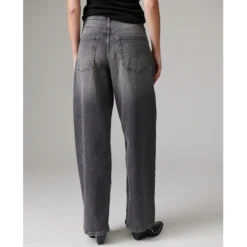 Andi Assymetric - Light Grey Denim, light grey