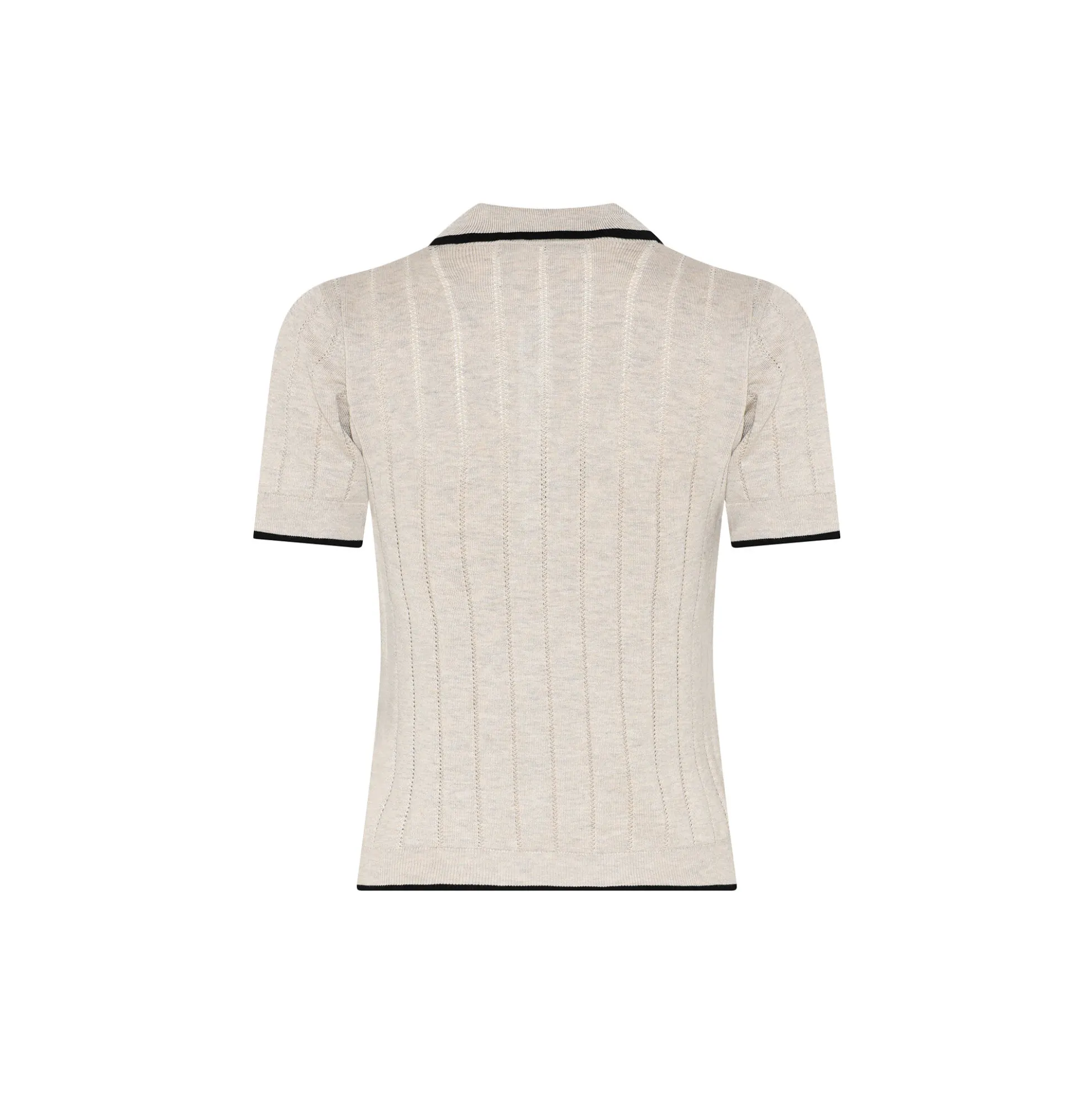 AnemoneBBValnenzia knit polo, sand mel