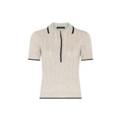 AnemoneBBValnenzia knit polo, sand mel