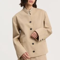 Angela Jacket Twill, semolina