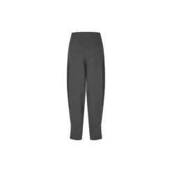 Anjou Trousers, dark grey melange