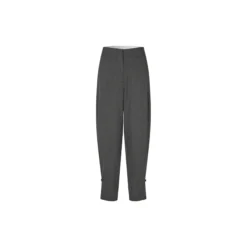 Anjou Trousers, dark grey melange