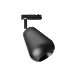 Anoli Spot Track Ceiling Lamp, black/black