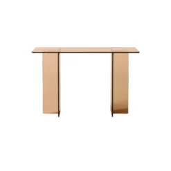 Anouk Glass Console, brown transparent