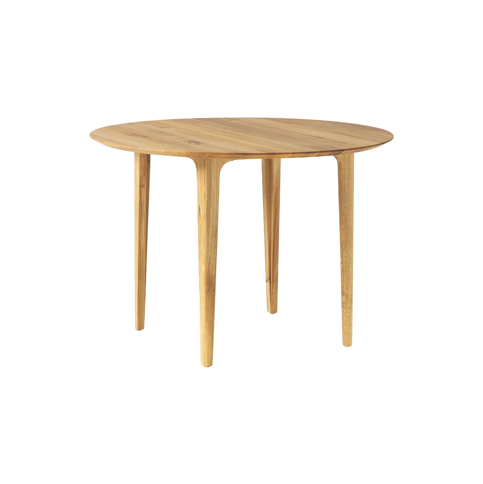 Archie Round Oak Dining Table, oak