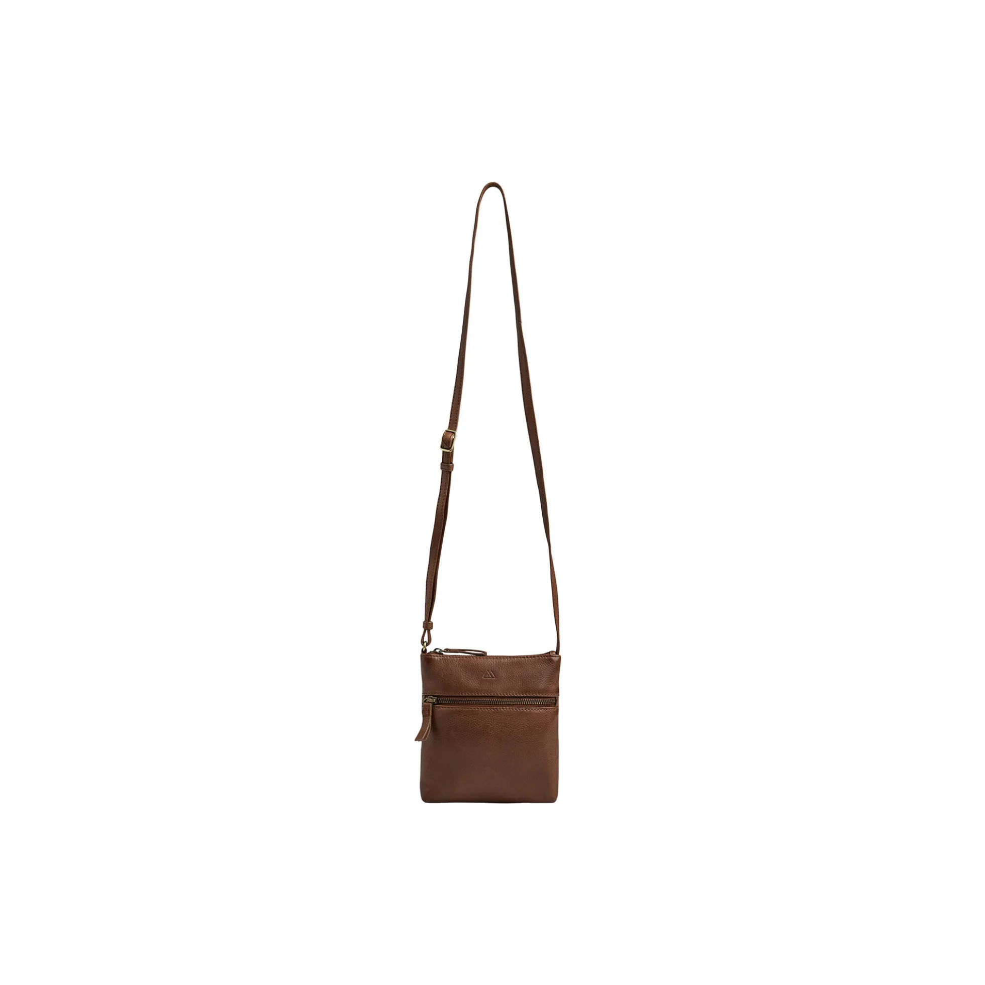 ArloMBG Crossbody Bag Soft Vintage, cognac w/br. gold