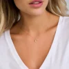 ASIA HALSKÆDE, guld/diamant