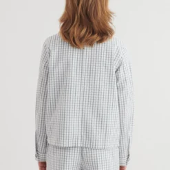 Asta Short Jacket, w. white / asphalt