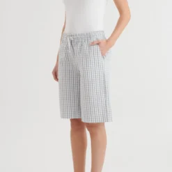 Asta Shorts, w. white / asphalt