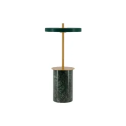 Asteria Move Mini Portable Lamp, green marble