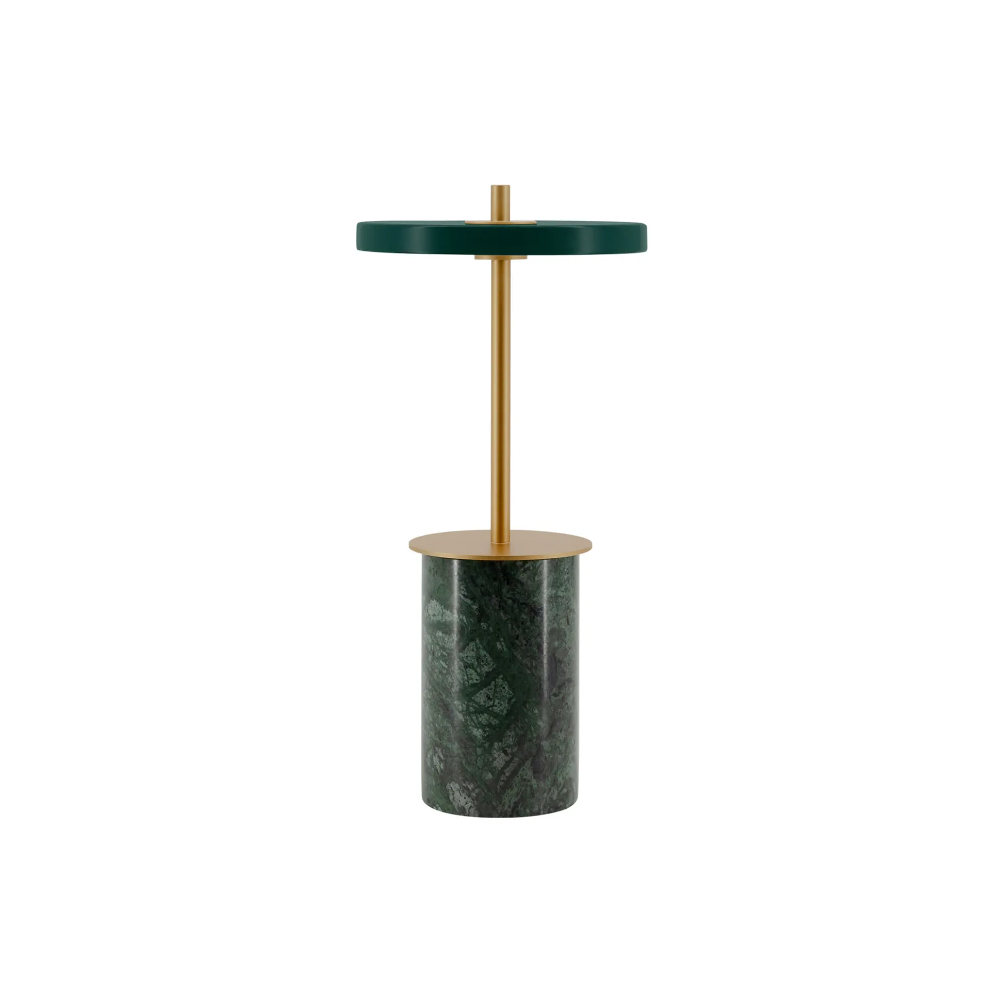 Asteria Move Mini Portable Lamp, green marble