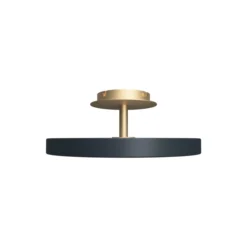 Asteria Up Ceiling Lamp, anthracite grey