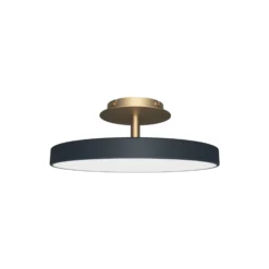 Asteria Up Ceiling Lamp, anthracite grey
