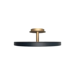 Asteria Up Ceiling Lamp, anthracite grey