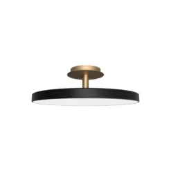 Asteria Up Plus Ceiling Lamp, black