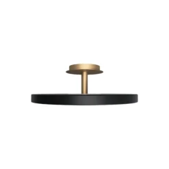 Asteria Up Plus Ceiling Lamp, black