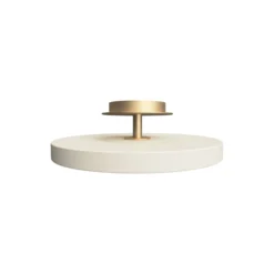Asteria Up Plus Ceiling Lamp, pearl white