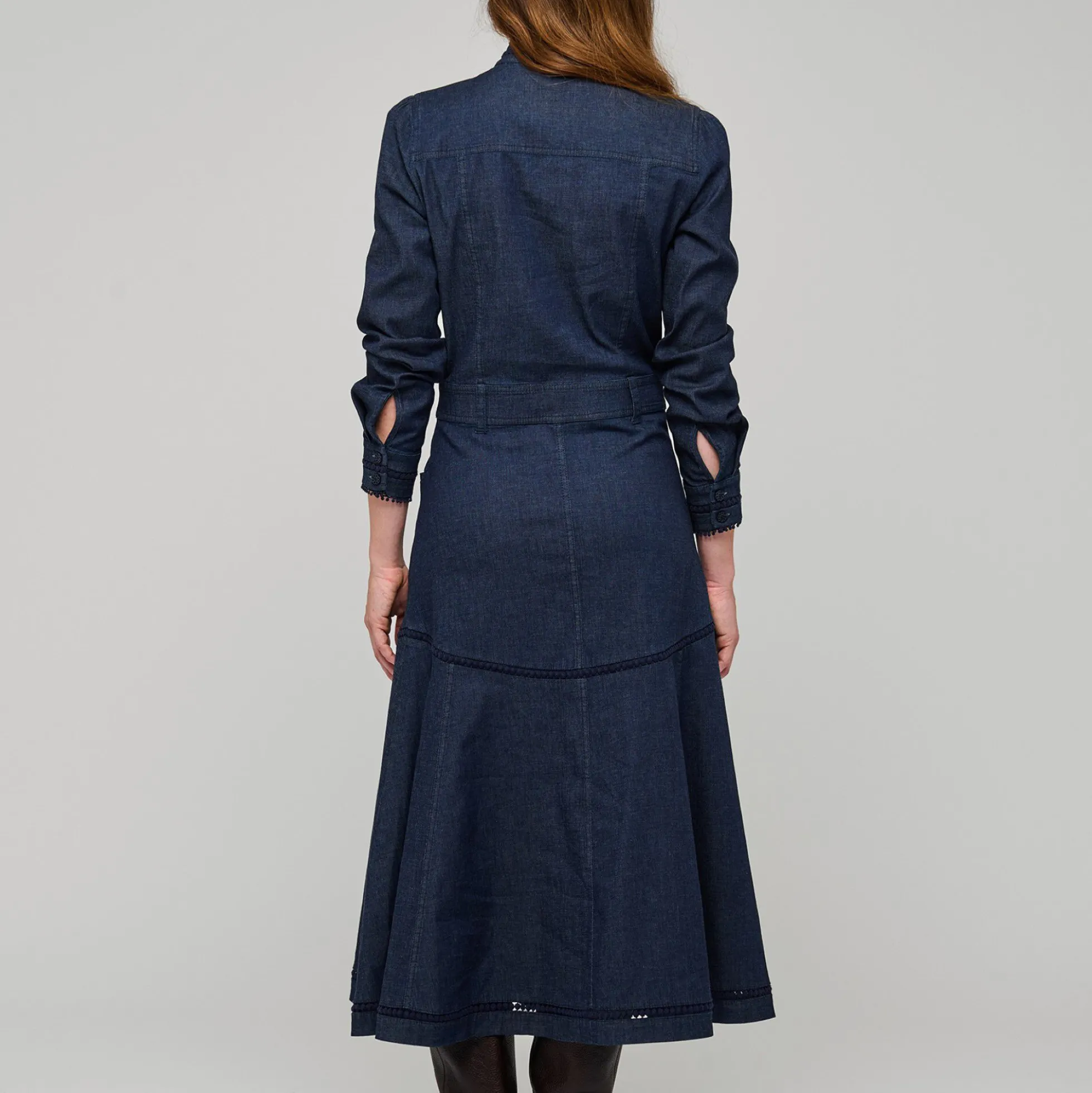 AugustaDEA Dress Midi, chambray blue