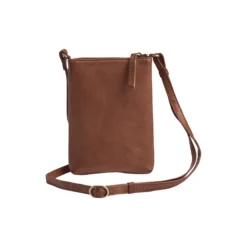 AvenMBG Cross. Bag, Soft Vin., cognac w/br. gold