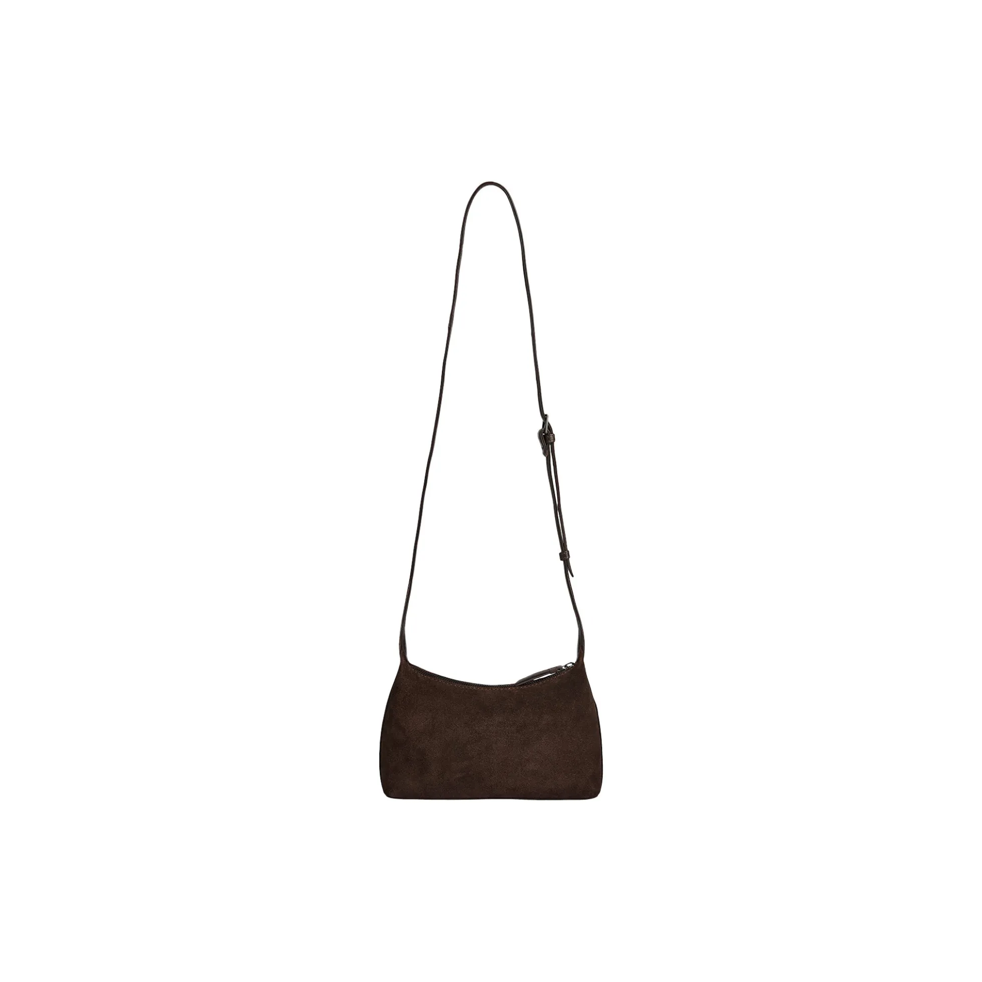 AvenyaMBG Cross. Bag Suede, dark brown