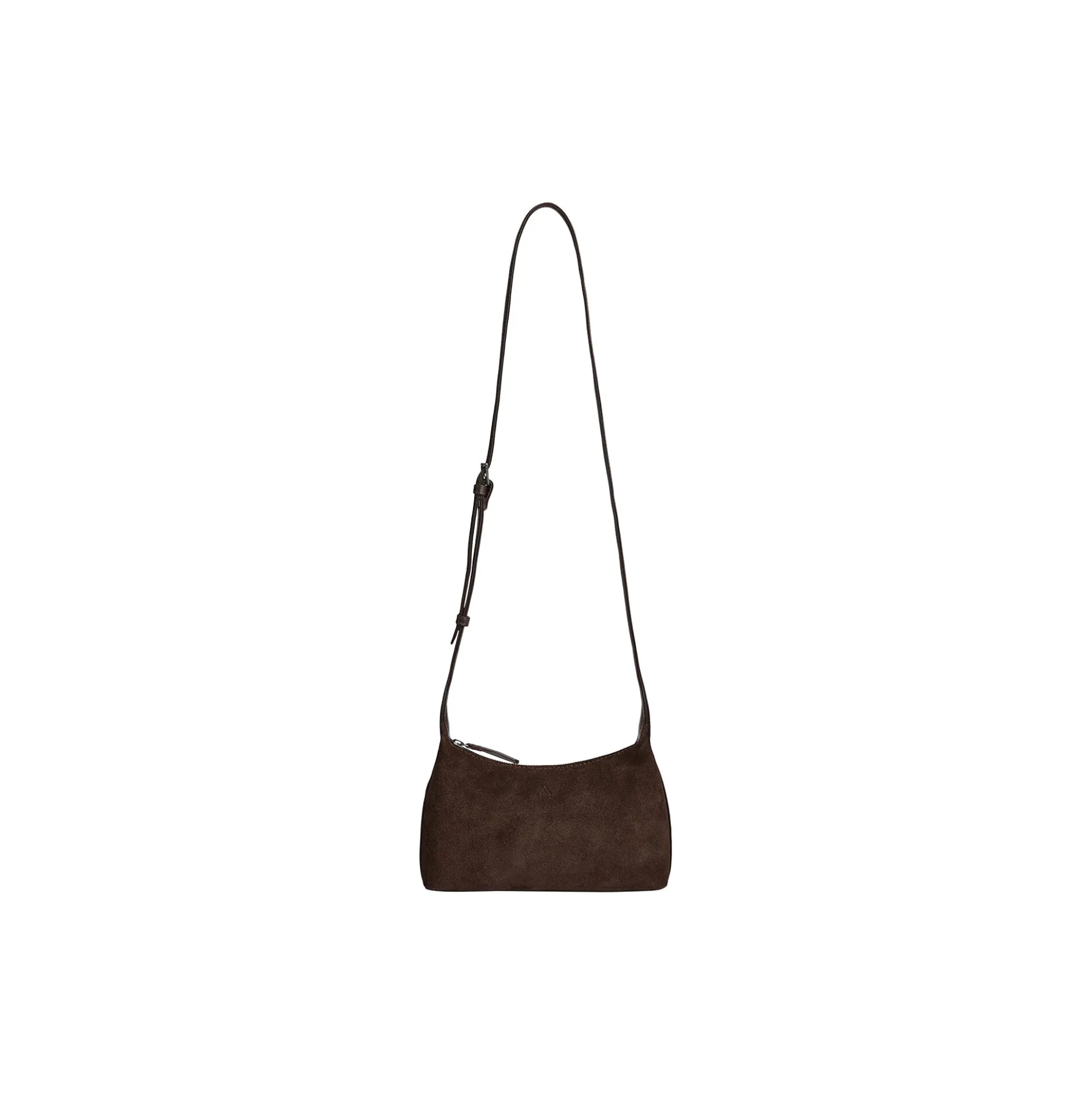 AvenyaMBG Cross. Bag Suede, dark brown